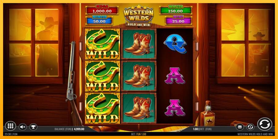 Western Wilds Hold and Win 游戏机赚钱, 图片 2