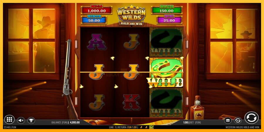 Western Wilds Hold and Win 游戏机赚钱, 图片 3