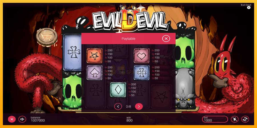 Evil Devil 游戏机赚钱, 图片 6