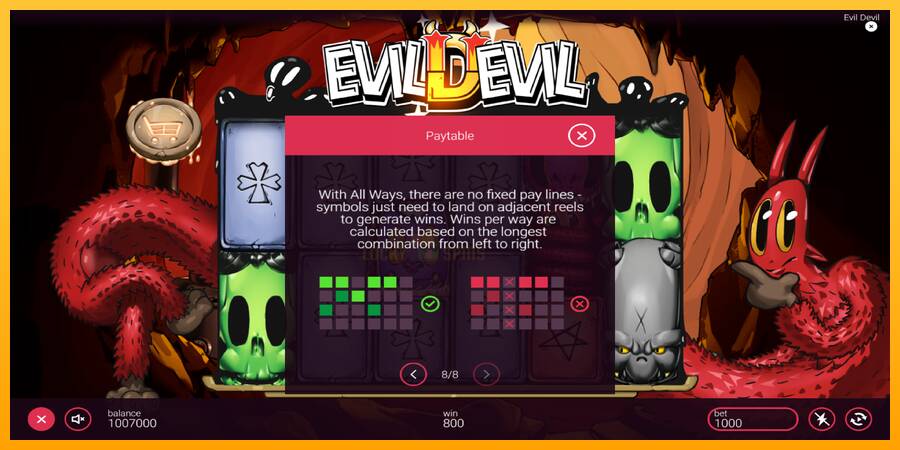 Evil Devil 游戏机赚钱, 图片 7