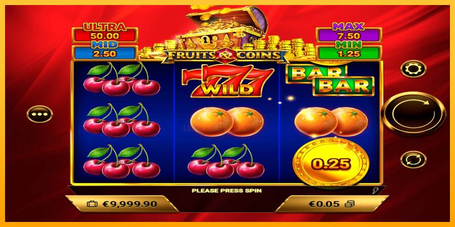 Fruits & Coins 游戏机赚钱, 图片 2