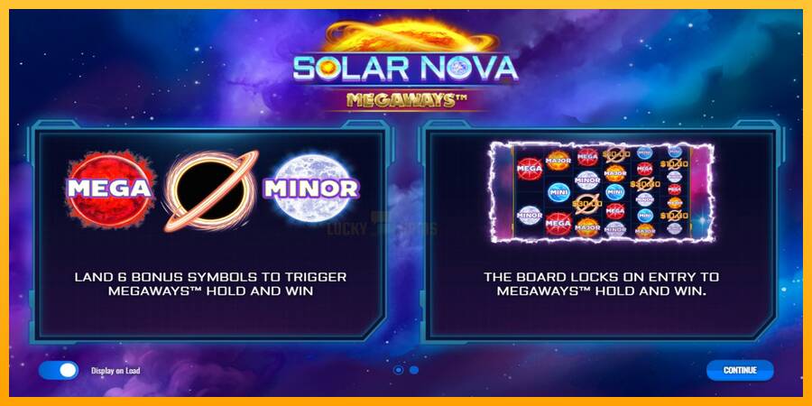 Solar Nova Megaways 游戏机赚钱, 图片 1