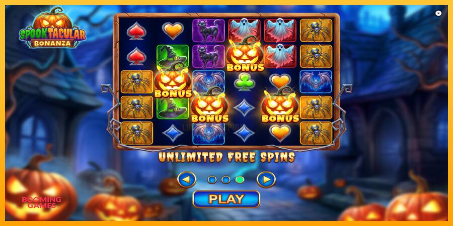 Spooktacular Bonanza 游戏机赚钱, 图片 1