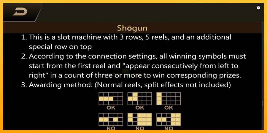 Shogun 游戏机赚钱, 图片 7