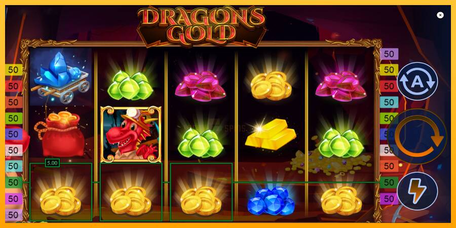 Dragons Gold SL 游戏机赚钱, 图片 2