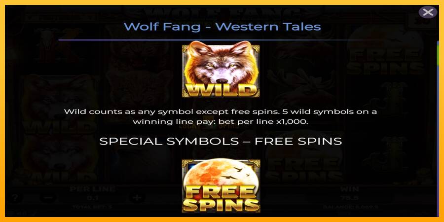 Wolf Fang - Western Tales 游戏机赚钱, 图片 4