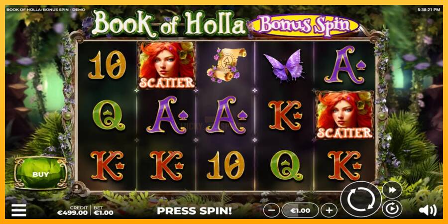 Book of Holla: Bonus Spin 游戏机赚钱, 图片 2