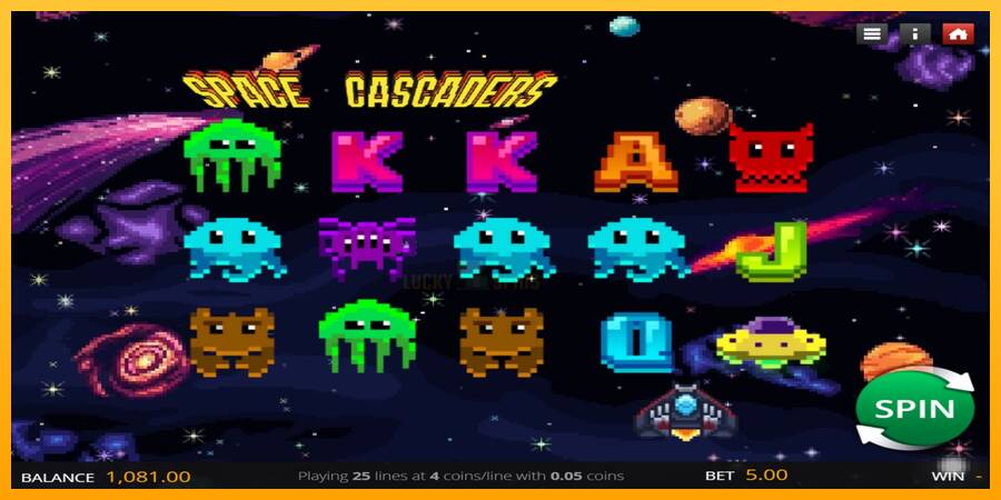 Space Cascaders 游戏机赚钱, 图片 1