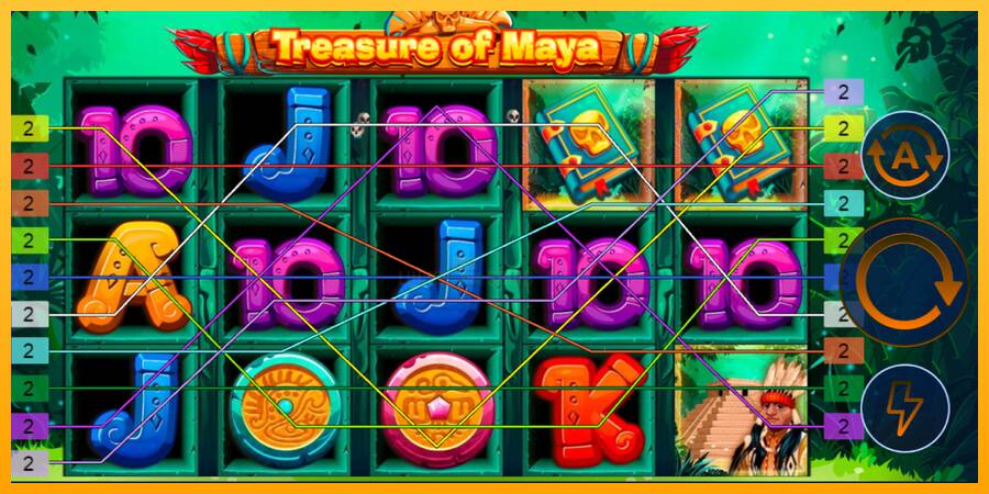 Treasure of Maya 游戏机赚钱, 图片 1