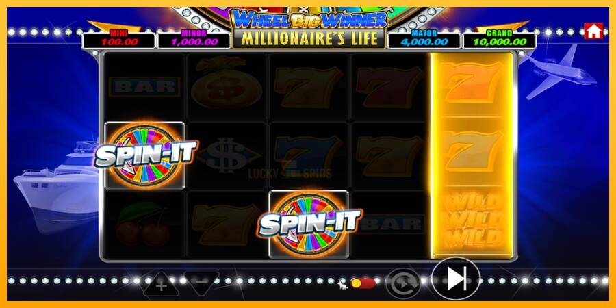 Wheel Big Winner Millionaires Life 游戏机赚钱, 图片 3