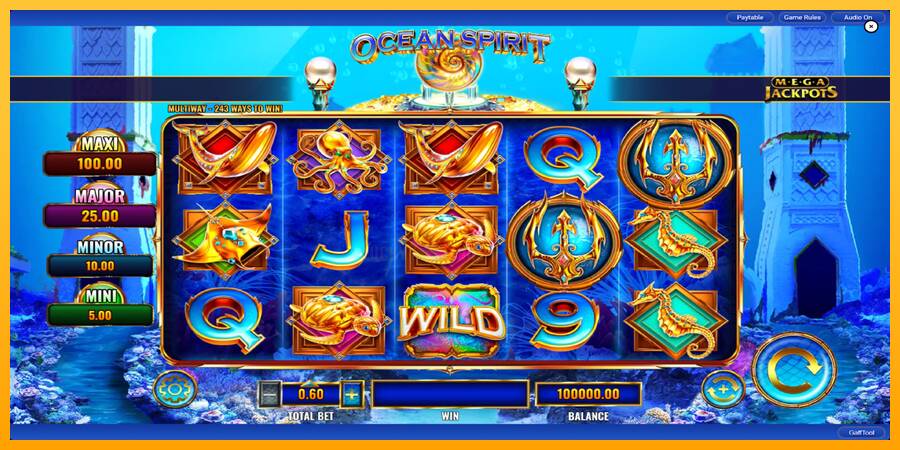 Ocean Spirit MegaJackpots 游戏机赚钱, 图片 3