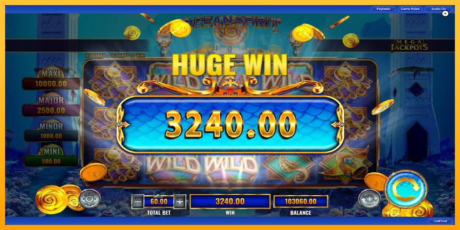 Ocean Spirit MegaJackpots 游戏机赚钱, 图片 4