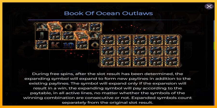 Book of Ocean Outlaws 游戏机赚钱, 图片 5