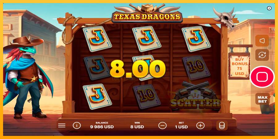 Texas Dragons 游戏机赚钱, 图片 3