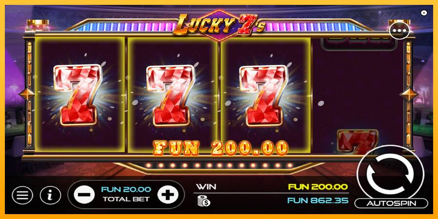 Lucky 7s 游戏机赚钱, 图片 4