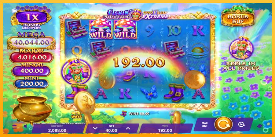 Fishin Pots of Gold: Gold Blitz Extreme 游戏机赚钱, 图片 4