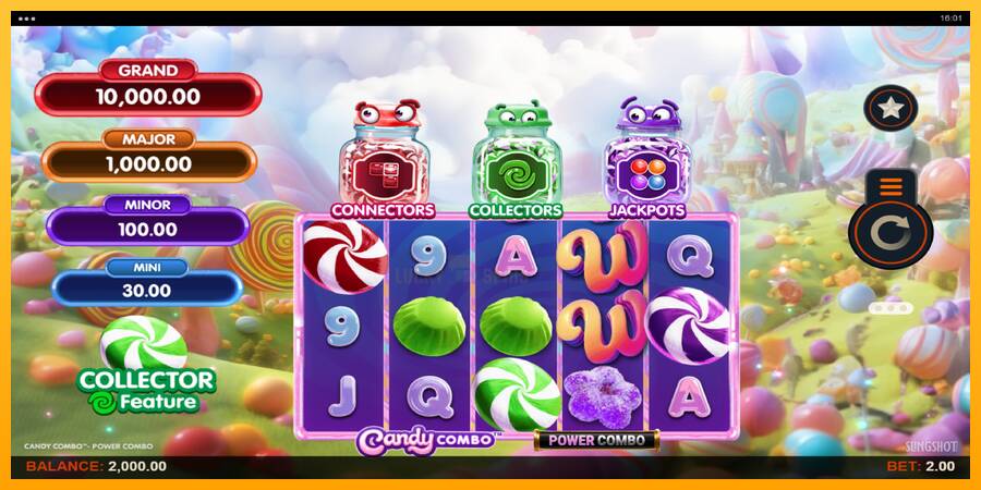 Candy Combo Power Combo 游戏机赚钱, 图片 2