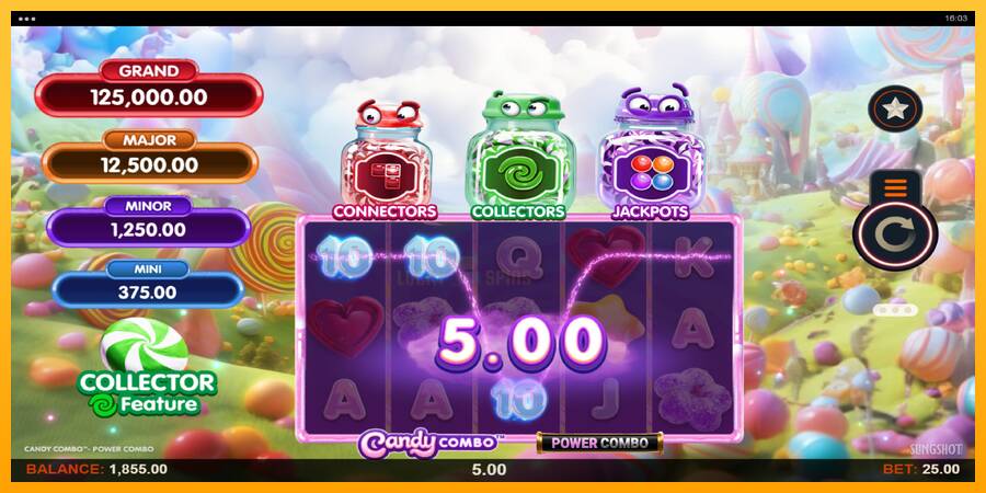 Candy Combo Power Combo 游戏机赚钱, 图片 4