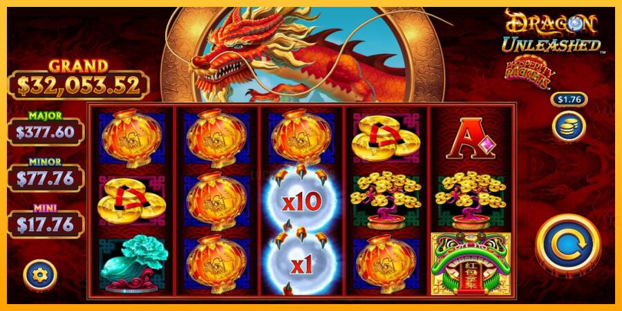 Dragon Unleashed - Prosperity Packets 游戏机赚钱, 图片 3