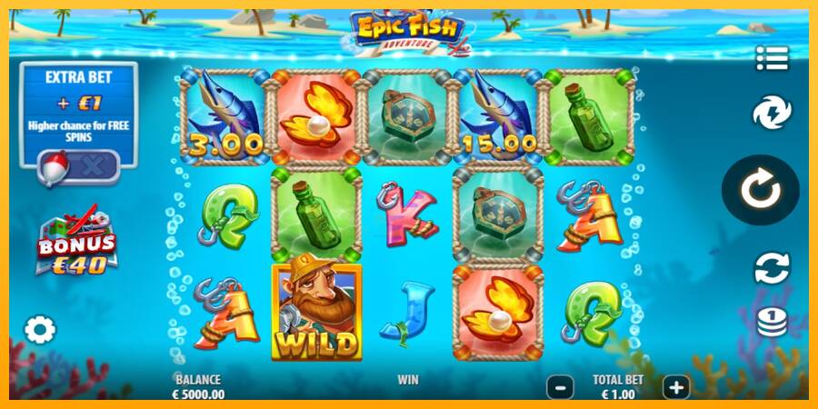 Epic Fish Adventure 游戏机赚钱, 图片 1