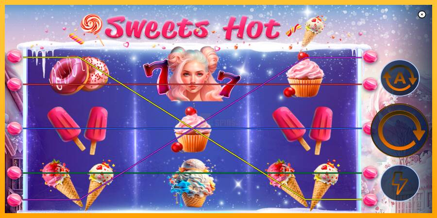 Sweets Hot 游戏机赚钱, 图片 2