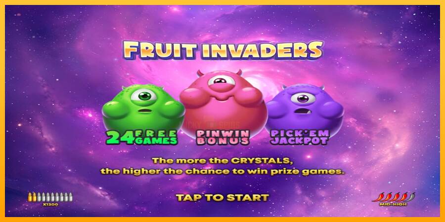 Fruit Invaders 游戏机赚钱, 图片 1