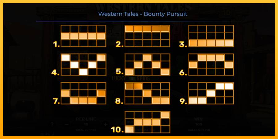 Western Tales - Bounty Pursuit 游戏机赚钱, 图片 7