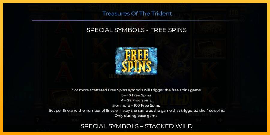 Treasures of the Trident 游戏机赚钱, 图片 5