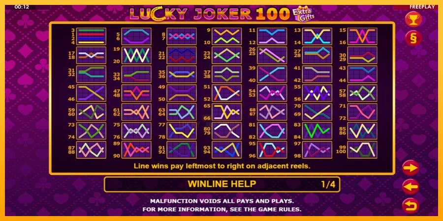 Lucky Joker 100 Extra Gifts 游戏机赚钱, 图片 6