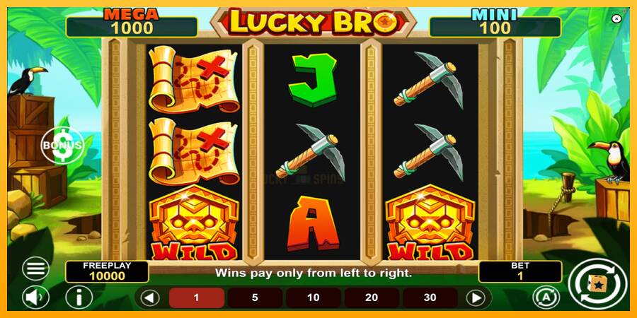 Lucky Bro Hold & Win 游戏机赚钱, 图片 2