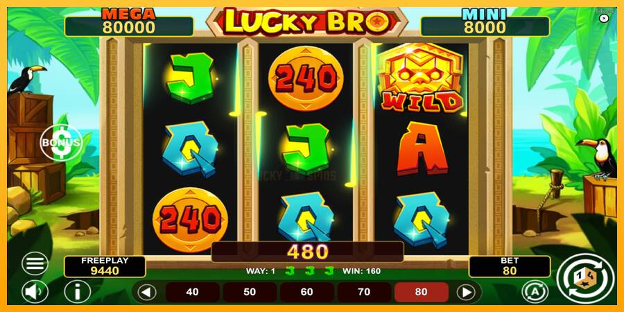 Lucky Bro Hold & Win 游戏机赚钱, 图片 3