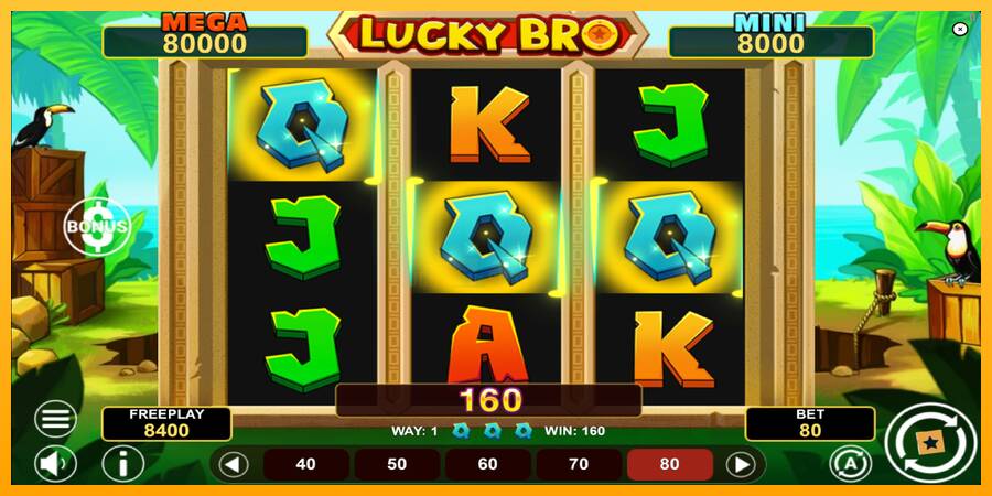 Lucky Bro Hold & Win 游戏机赚钱, 图片 4