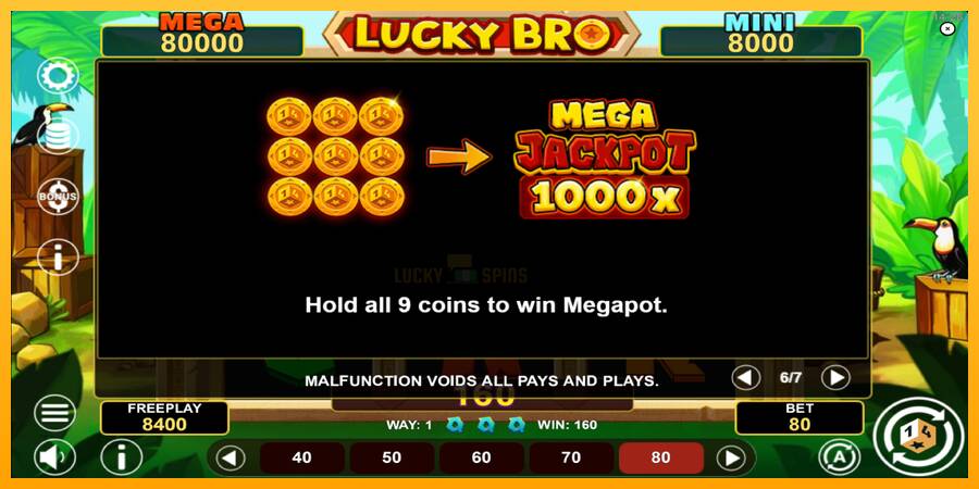 Lucky Bro Hold & Win 游戏机赚钱, 图片 7