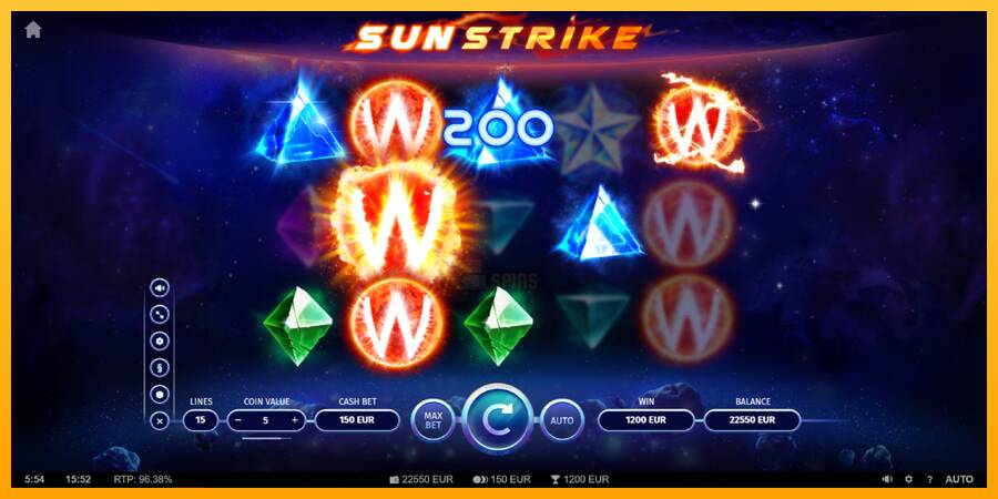 Sun Strike 游戏机赚钱, 图片 4