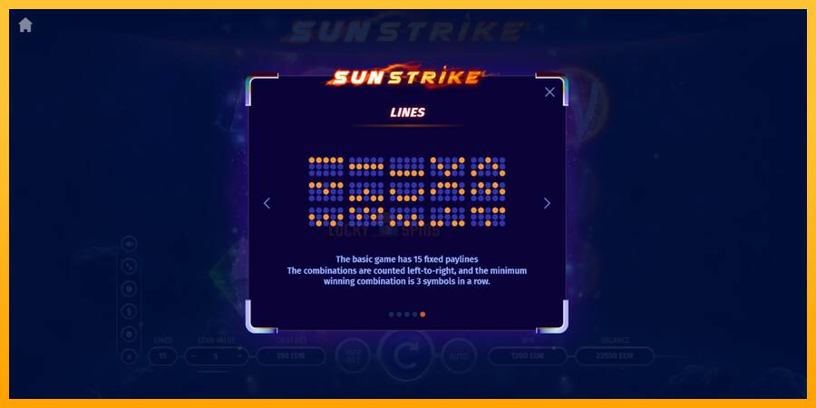 Sun Strike 游戏机赚钱, 图片 7