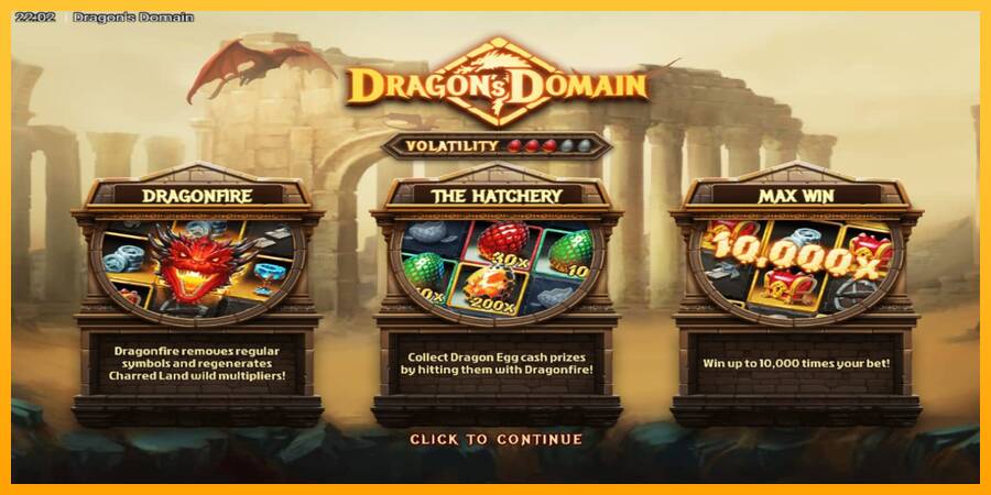 Dragons Domain 游戏机赚钱, 图片 1