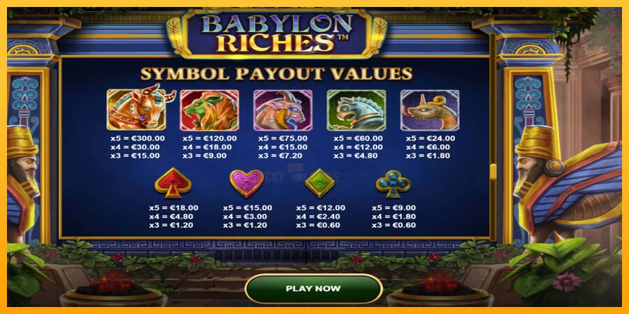 Babylon Riches 游戏机赚钱, 图片 6