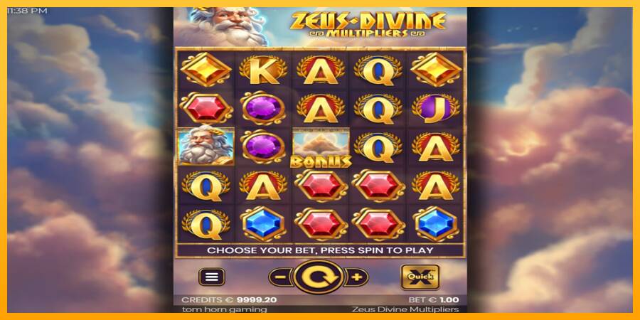 Zeus Divine Multipliers 游戏机赚钱, 图片 2