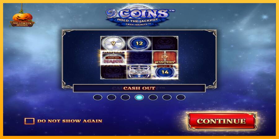 9 Coins Grand Platinum Edition Halloween Jackpot 游戏机赚钱, 图片 1