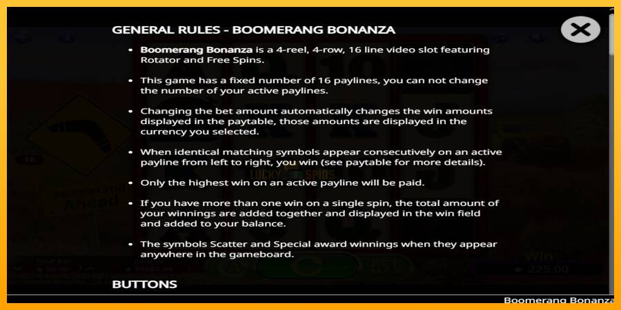 Boomerang Bonanza 游戏机赚钱, 图片 5