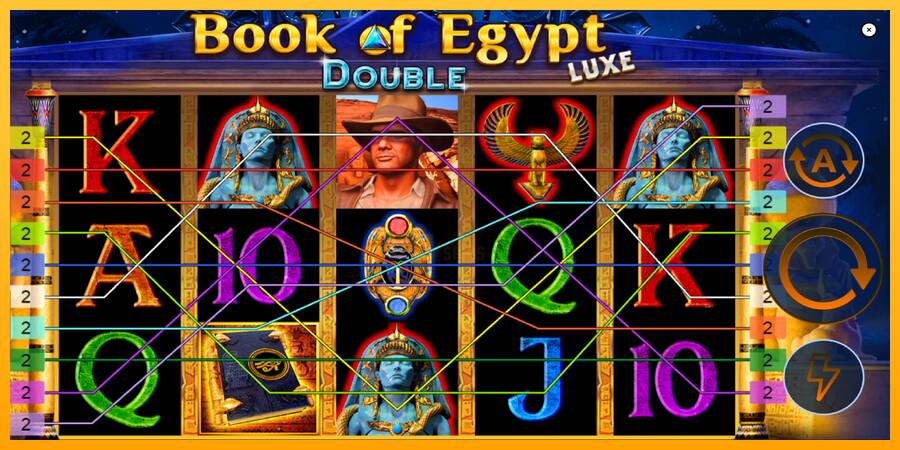 Book of Egypt Double Luxe 游戏机赚钱, 图片 1