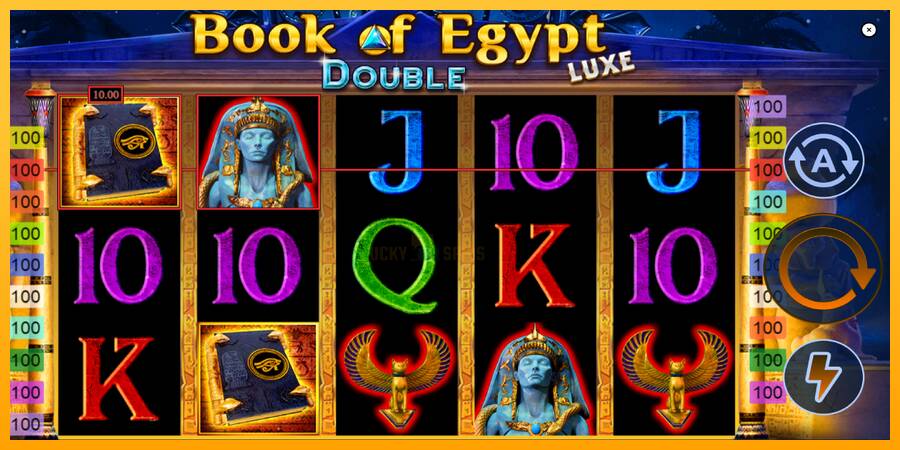 Book of Egypt Double Luxe 游戏机赚钱, 图片 2