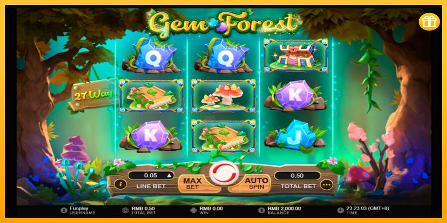 Gem Forest 游戏机赚钱, 图片 1