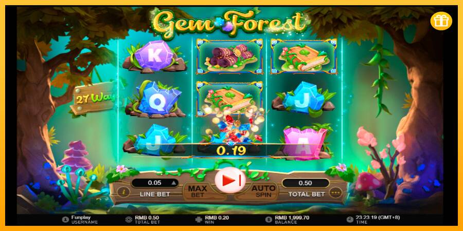 Gem Forest 游戏机赚钱, 图片 2