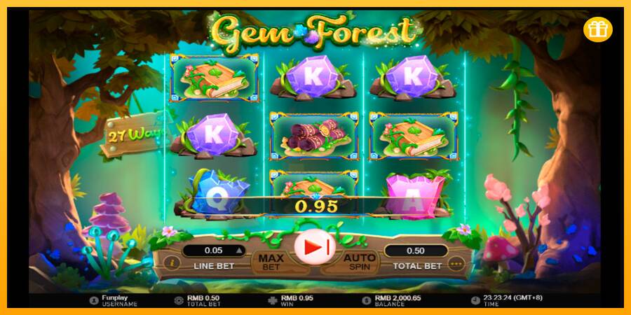 Gem Forest 游戏机赚钱, 图片 3