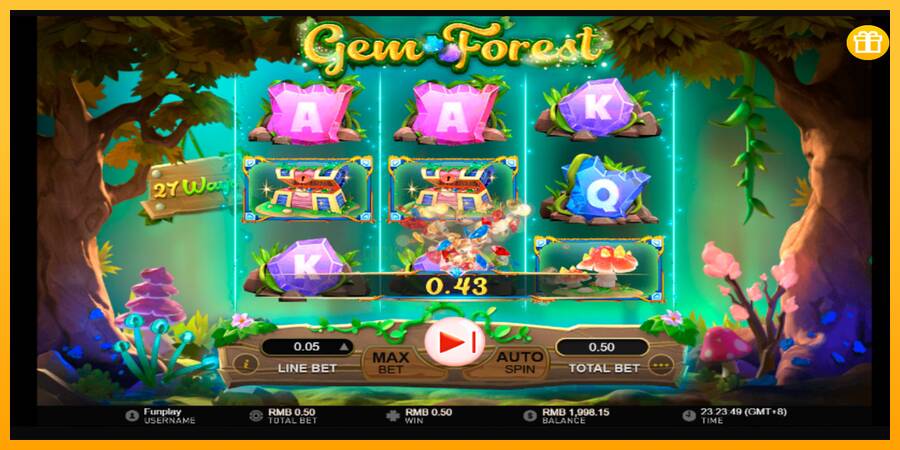 Gem Forest 游戏机赚钱, 图片 5