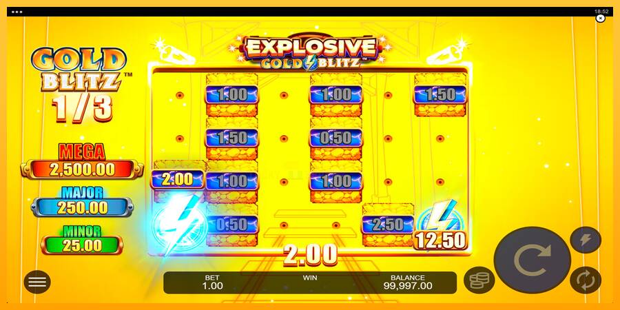 Explosive Gold Blitz 游戏机赚钱, 图片 3