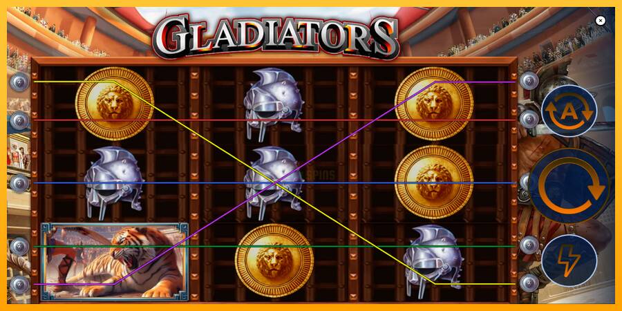 Gladiators 游戏机赚钱, 图片 2