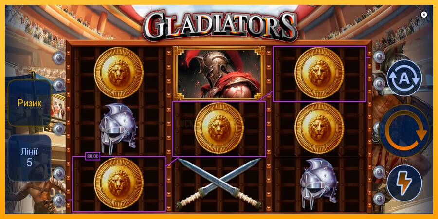 Gladiators 游戏机赚钱, 图片 3