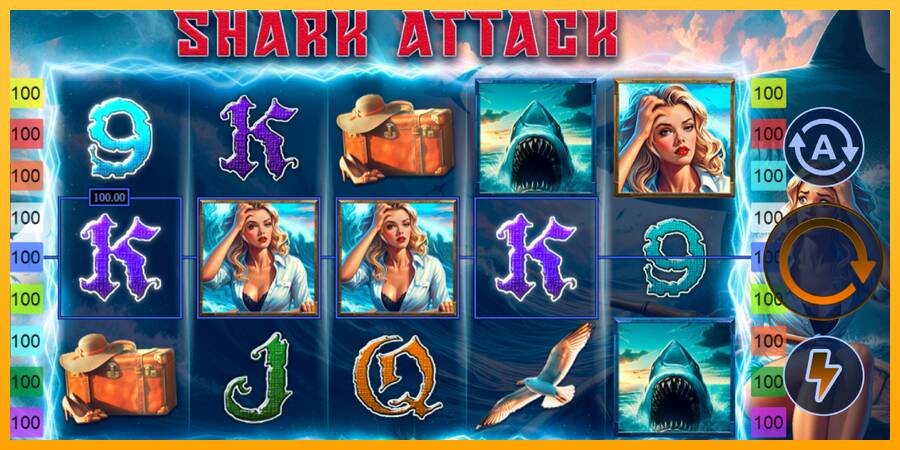 Shark Attack 游戏机赚钱, 图片 4